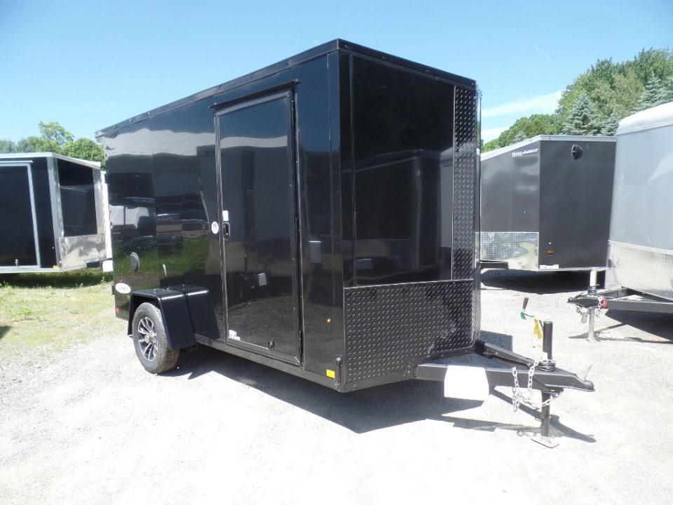 New 2027 Look Trailers Black with Black trim 6X12 Element Model Cargo / Enclosed Trailer