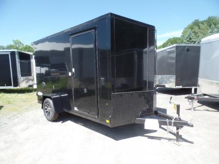 New 2027 Look Trailers Black with Black trim 6X12 Element Model Cargo / Enclosed Trailer