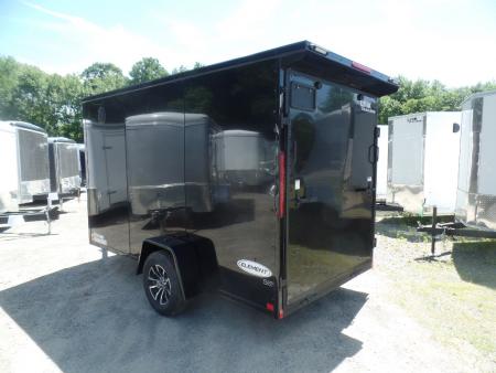 New 2027 Look Trailers Black with Black trim 6X12 Element Model Cargo / Enclosed Trailer