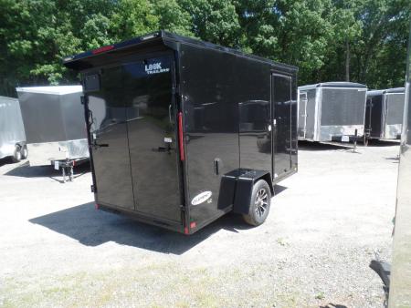New 2027 Look Trailers Black with Black trim 6X12 Element Model Cargo / Enclosed Trailer