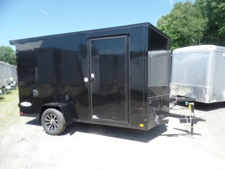 New 2027 Look Trailers Black with Black trim 6X12 Element Model Cargo / Enclosed Trailer
