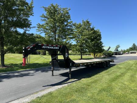 Used 2023 PJ Trailers LD 30' with Monster Ramps
