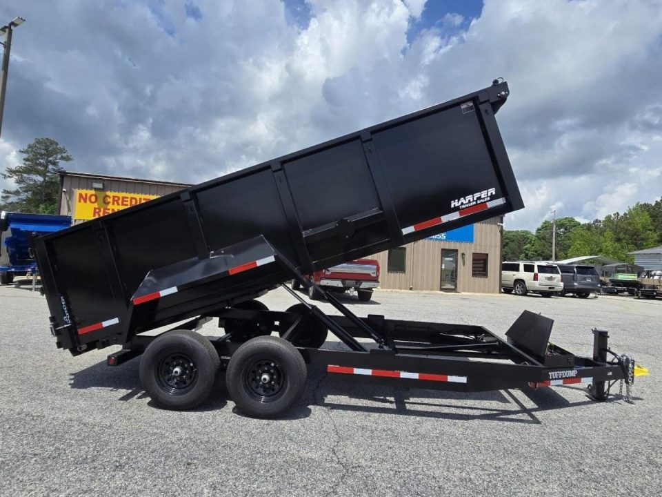 New 2026 7X16 TUFFDUMP 14K DUMP TRAILER 4' WALLS