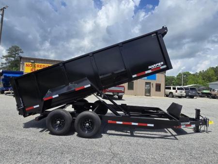New 2026 7X16 TUFFDUMP 14K DUMP TRAILER 4' WALLS