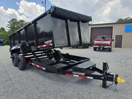 New 2026 7X16 TUFFDUMP 14K DUMP TRAILER 4' WALLS