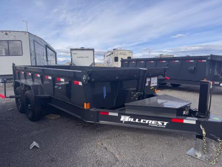 New 2026 Hillcrest Trailers 14K 7x14 Dump Trailer