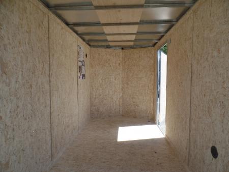New 2027 Look Trailers White with Double Rear Doors 6X12 Element Model Cargo / Enclosed Trailer