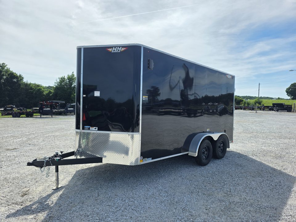 New 2026 H&H Trailers 7 X 14 TANDEM CARGO W/ BARN DOORS Cargo