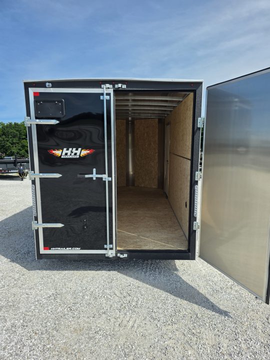 New 2026 H&H Trailers 7 X 14 TANDEM CARGO W/ BARN DOORS Cargo