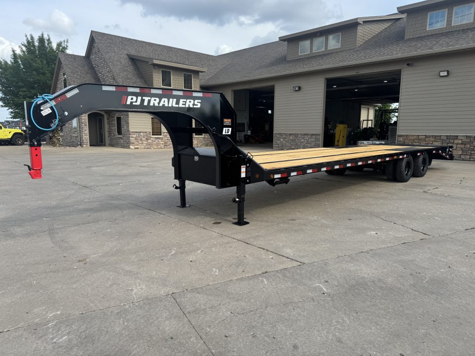 New 2027 PJ Trailers LD32GN Flatbed Trailer
