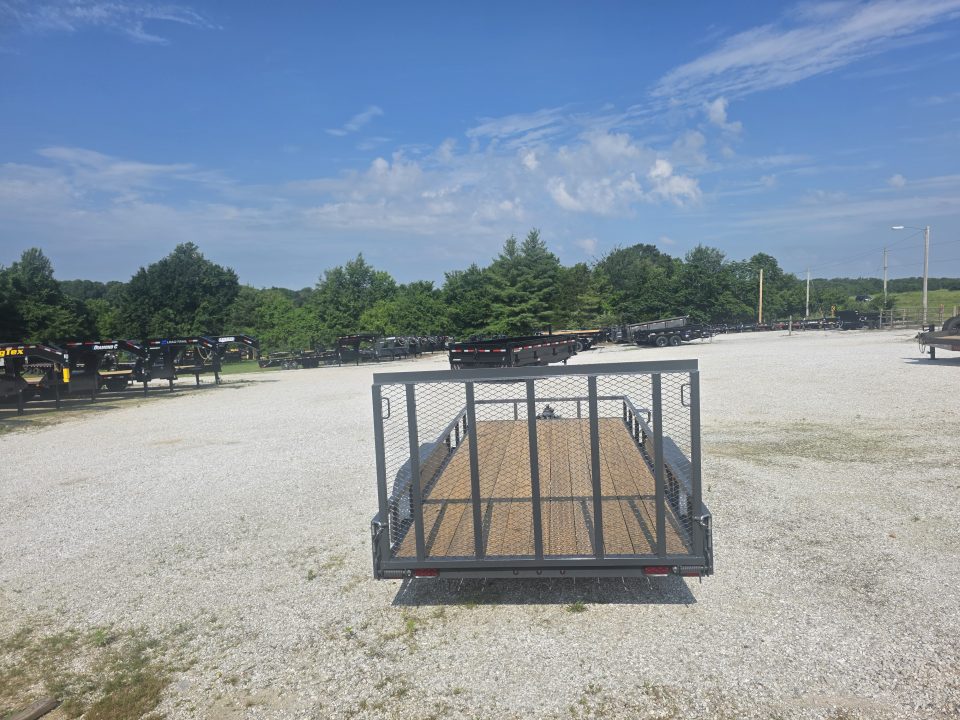 New 2026 Lamar Trailers 83 X 16 TANDEM UTILITY W/ 4' RAMP GATE