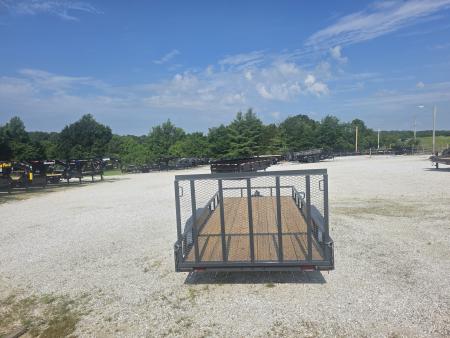 New 2026 Lamar Trailers 83 X 16 TANDEM UTILITY W/ 4' RAMP GATE