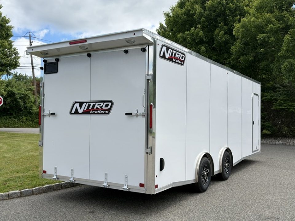New 2026 Nitro Enclosed Sport V nose 8.5X24 Car / Racing Trailer