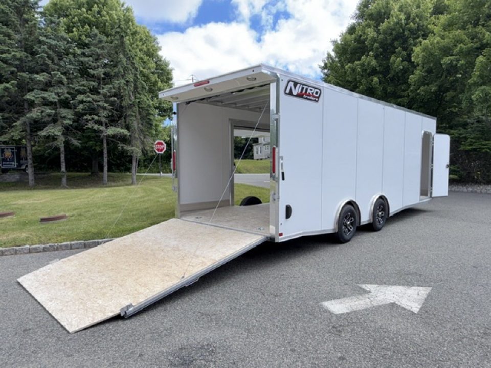 New 2026 Nitro Enclosed Sport V nose 8.5X24 Car / Racing Trailer
