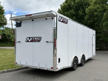 New 2026 Nitro Enclosed Sport V nose 8.5X24 Car / Racing Trailer