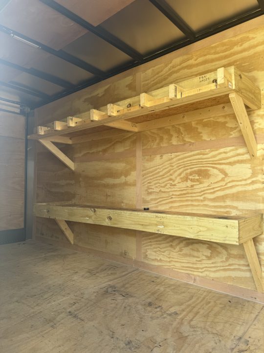 Used 2025 Continental Cargo 7 X 16 TA POLY Cargo / Enclosed Trailer