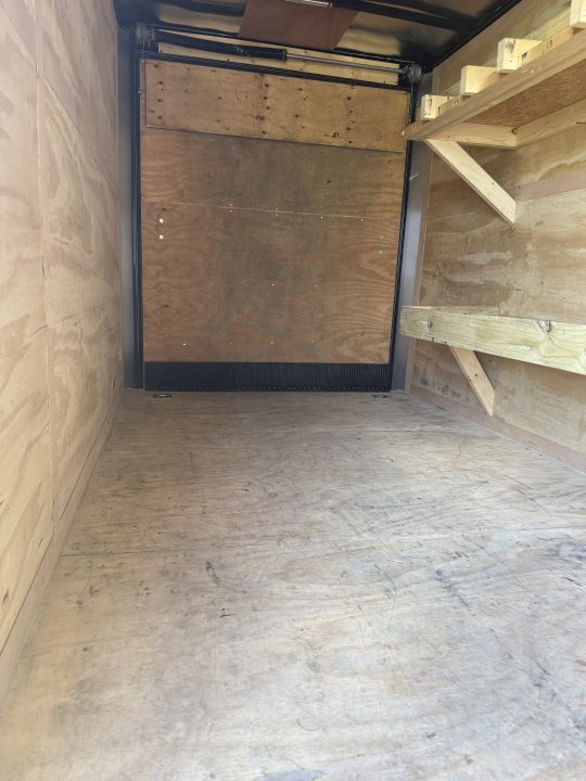 Used 2025 Continental Cargo 7 X 16 TA POLY Cargo / Enclosed Trailer