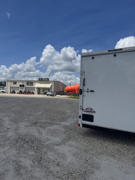 Used 2025 Continental Cargo 7 X 16 TA POLY Cargo / Enclosed Trailer