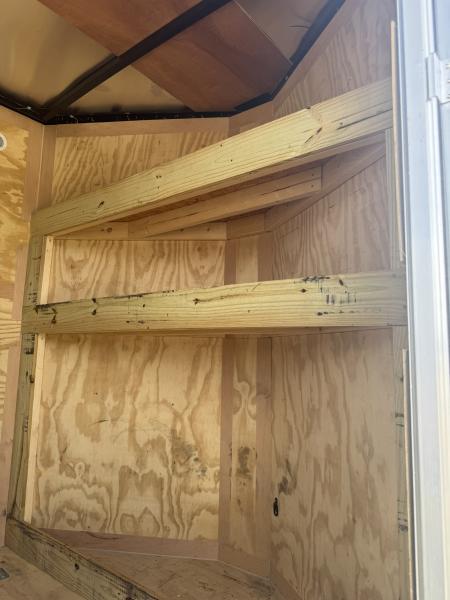 Used 2025 Continental Cargo 7 X 16 TA POLY Cargo / Enclosed Trailer