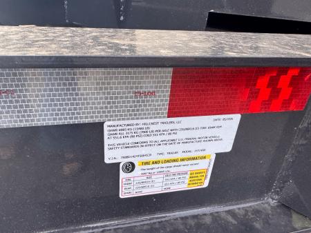 New 2026 Hillcrest Trailers 14K 7x14 Dump Trailer