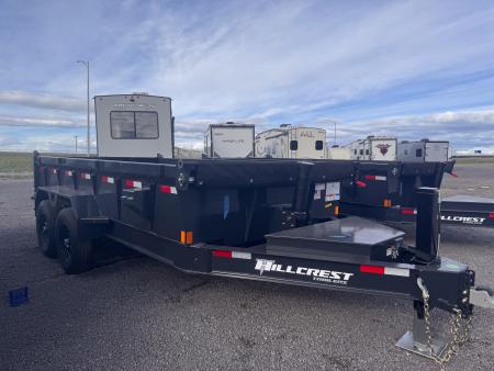 New 2026 Hillcrest Trailers 14K 7x14 Dump Trailer