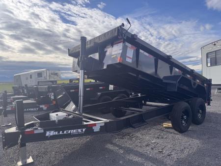 New 2026 Hillcrest Trailers 14K 7x14 Dump Trailer