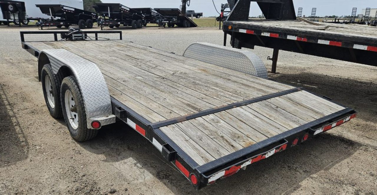 Used 2011 PJ Trailers 83" x 18' Car Hauler w/10K winch