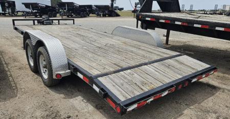 Used 2011 PJ Trailers 83" x 18' Car Hauler w/10K winch