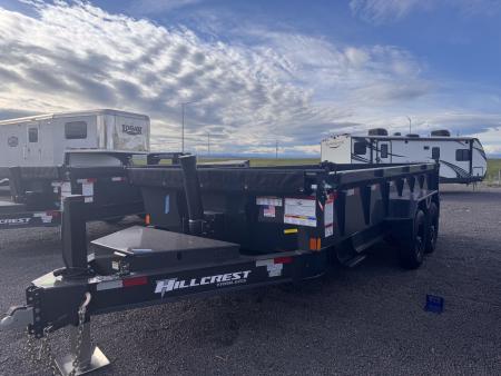 New 2026 Hillcrest Trailers 14K 7x16 Dump Trailer
