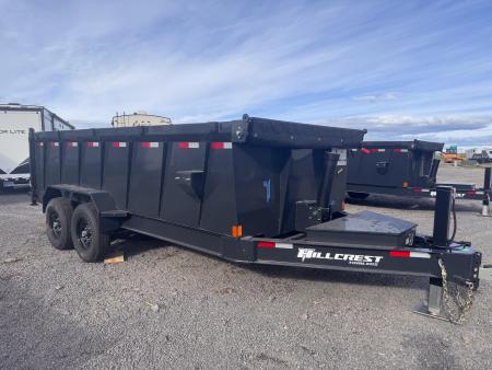 New 2026 Hillcrest Trailers 14K 7x16 Dump Trailer