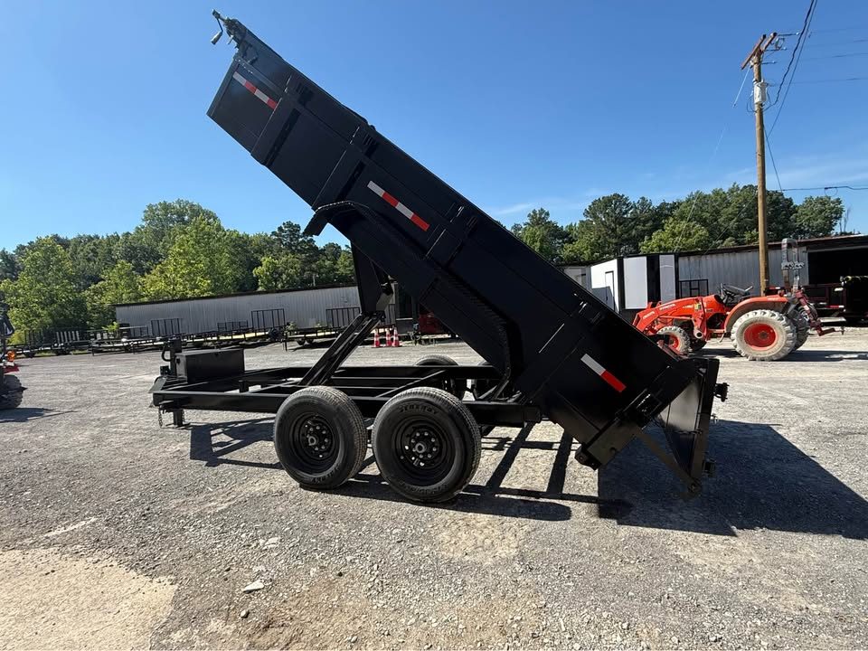 New 2026 Oak Ridge 7x14x2 14k Dump Trailer