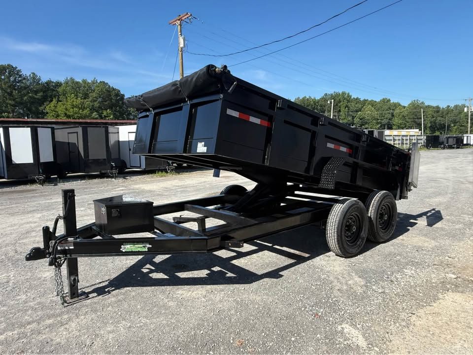 New 2026 Oak Ridge 7x14x2 14k Dump Trailer
