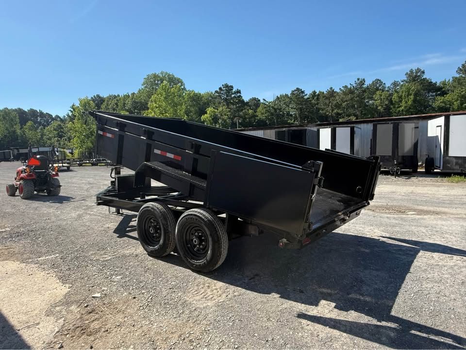 New 2026 Oak Ridge 7x14x2 14k Dump Trailer