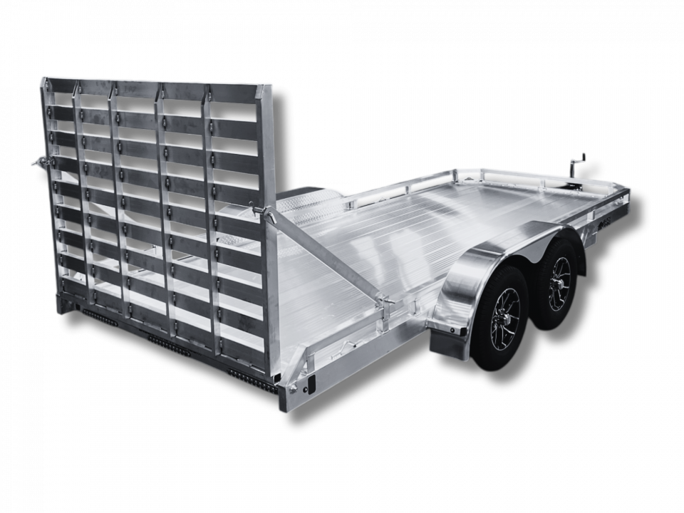 New 2026 Black Rhino 7x14' tandem axle 7k aluminum trailer ATV Trailer