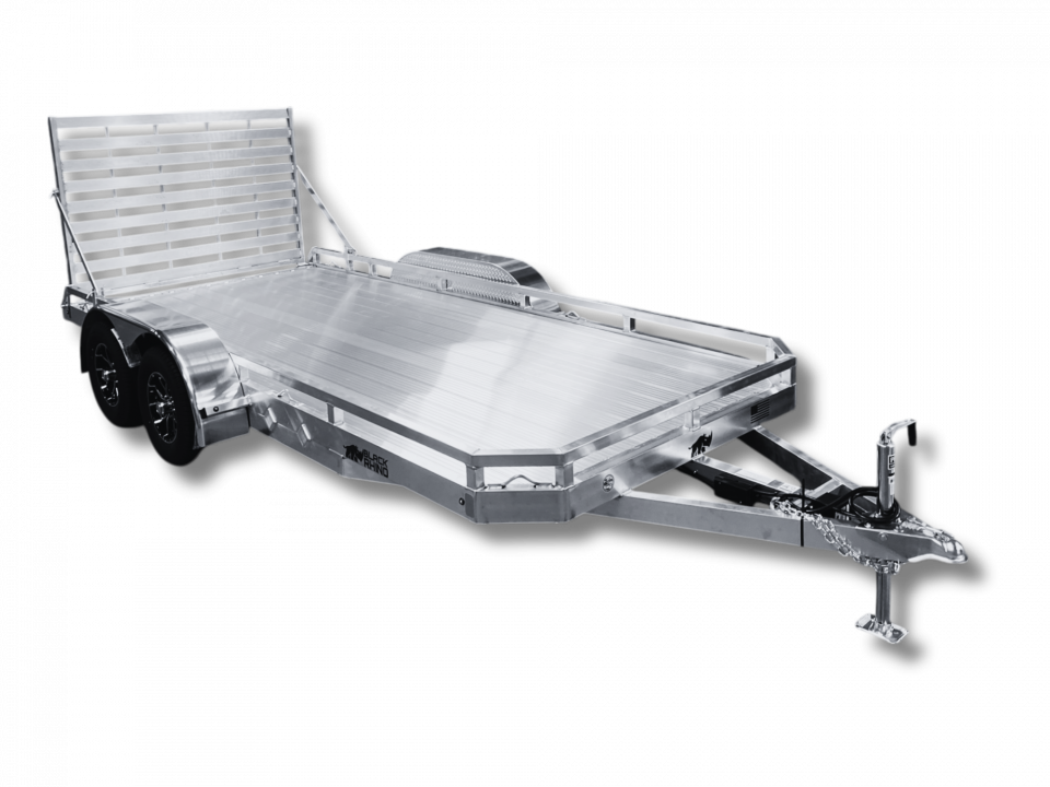 New 2026 Black Rhino 7x14' tandem axle 7k aluminum trailer ATV Trailer