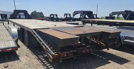 Used 2003 PJ Trailers 102" x 30' Flatbed Trailer