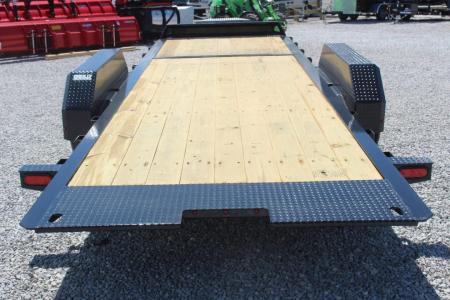 New 2026 Moritz 7' x 16' + 6' Low Pro - Gravity Tilt - Tilt Trailer - 14000# GVW