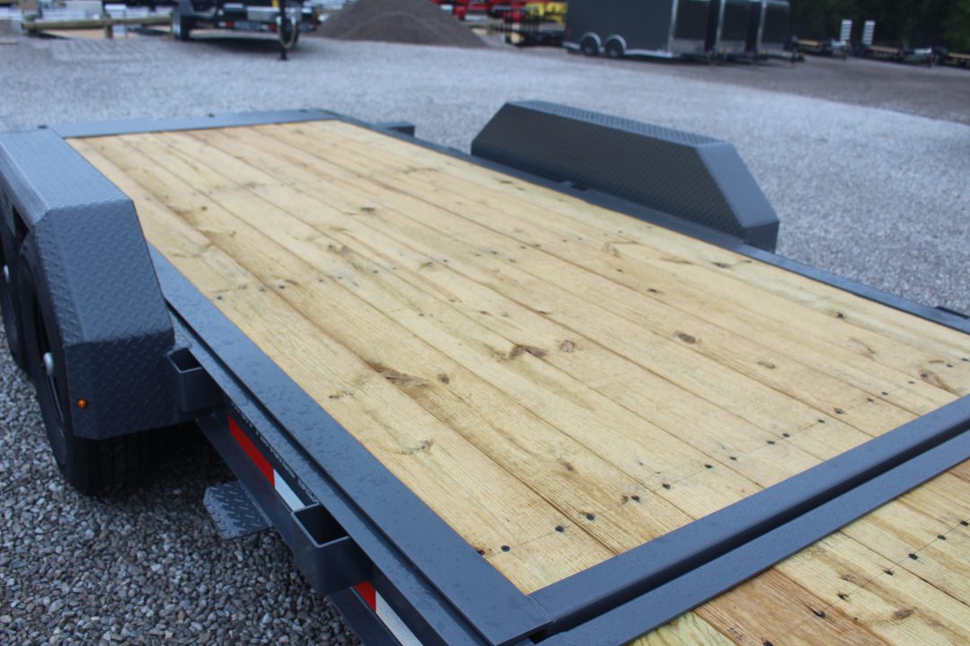 New 2026 Moritz 7' x 16' + 4' Low Pro - Gravity Tilt - Tilt Trailer - 14000# GVW
