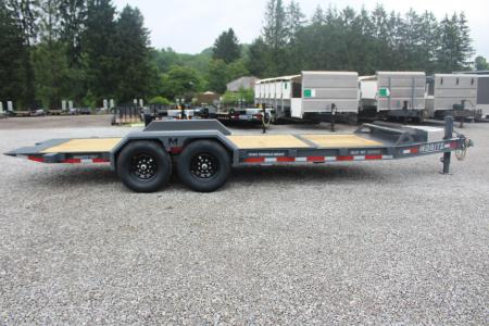 New 2026 Moritz 7' x 16' + 4' Low Pro - Gravity Tilt - Tilt Trailer - 14000# GVW