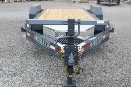 New 2026 Moritz 7' x 16' + 4' Low Pro - Gravity Tilt - Tilt Trailer - 14000# GVW