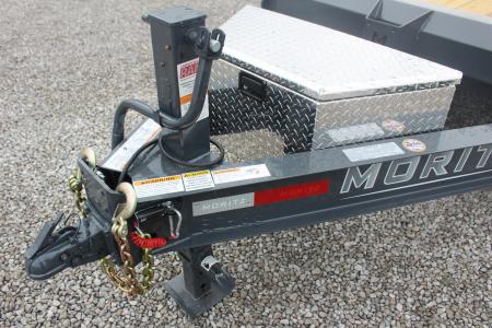 New 2026 Moritz 7' x 16' + 4' Low Pro - Gravity Tilt - Tilt Trailer - 14000# GVW