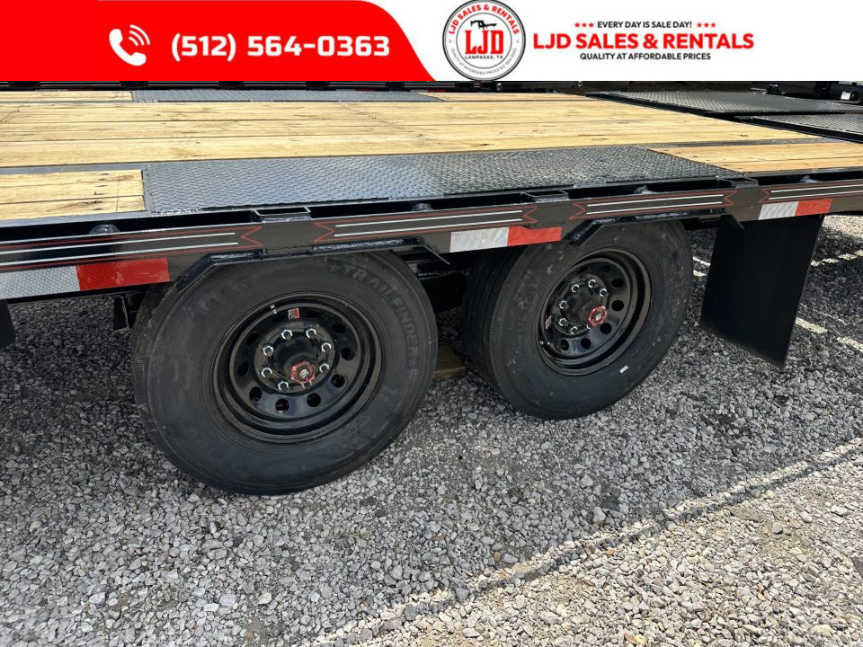New 2026 Coffee Creek - Gooseneck - Flatbed - 102" X 33' - Deck over Trailer