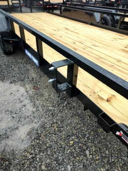 New 2026 Sure-Trac 7X18 TUBE TOP 7K Utility Trailer