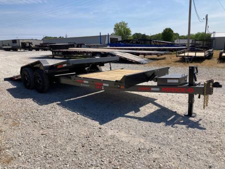 New 2027 MAXX-D 83X22 TANDEM 14K TILT W/ 6' STATIONARY DECK & 16' TILT DECK Tilt Trailer