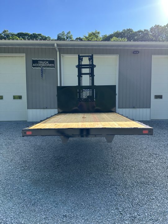 New SH Truck Bodies PB9600-09 Truck Bed Wood Floor Stake Body 84'' CA DRW