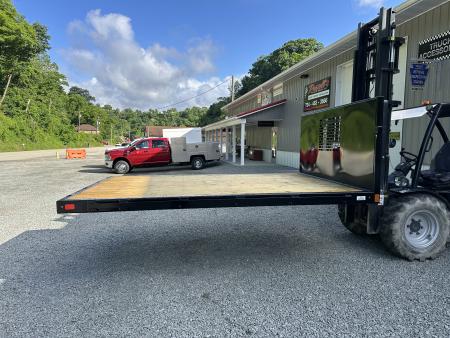 New SH Truck Bodies PB9600-09 Truck Bed Wood Floor Stake Body 84'' CA DRW