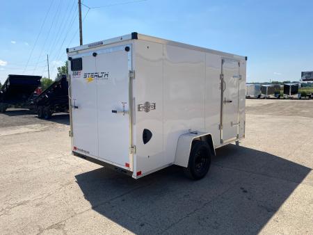 New OVERSTOCK SALE!!! 2026 Stealth Trailers Mustang 6x12 V-Nose w/Ramp Door & 6ft Height Cargo / Enclosed Trailer