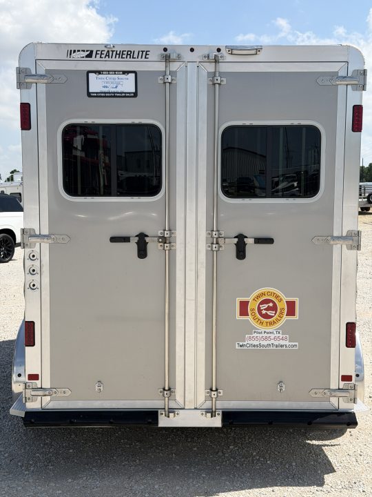 New 2026 Featherlite 2 Horse Bumper Pull Horse Trailer