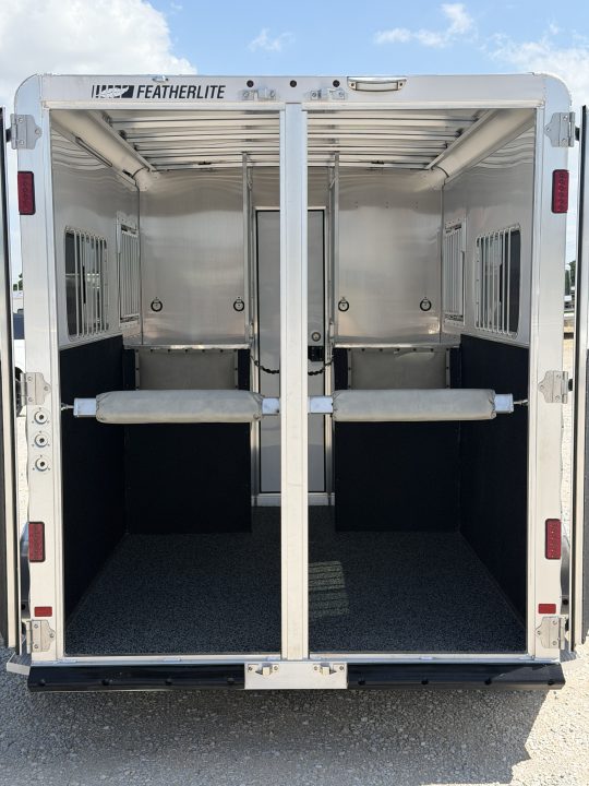 New 2026 Featherlite 2 Horse Bumper Pull Horse Trailer