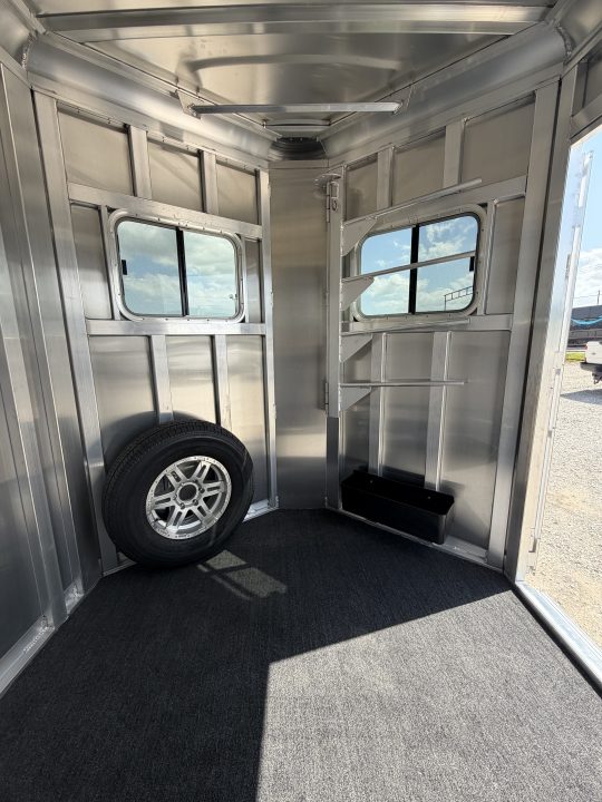 New 2026 Featherlite 2 Horse Bumper Pull Horse Trailer